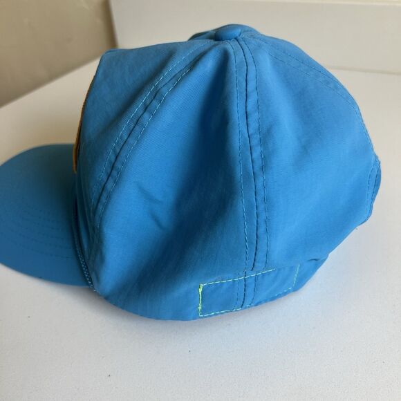 Aviator Nation Signature La Jolla San Diego Vintage Nylon Hat SnapBack Blue - Picture 8 of 13